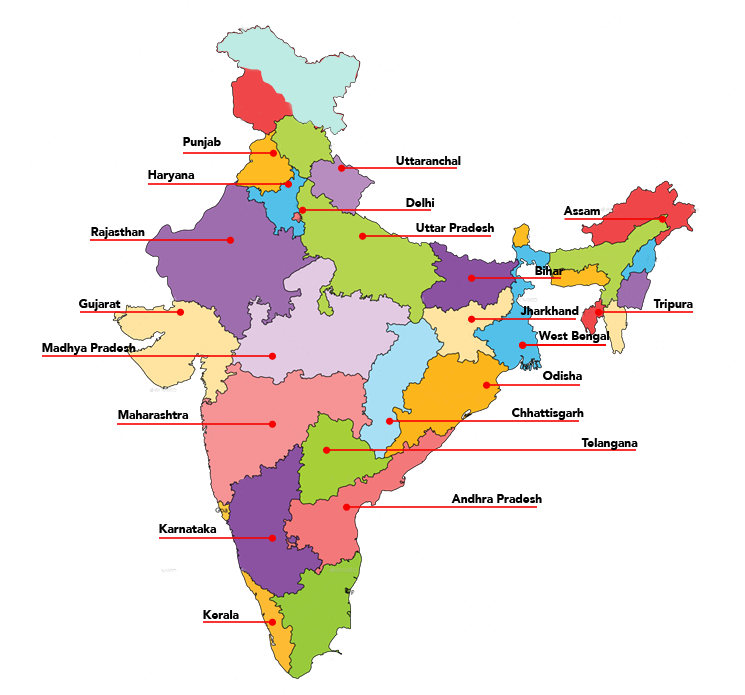 SITI Networks National Coverage Map